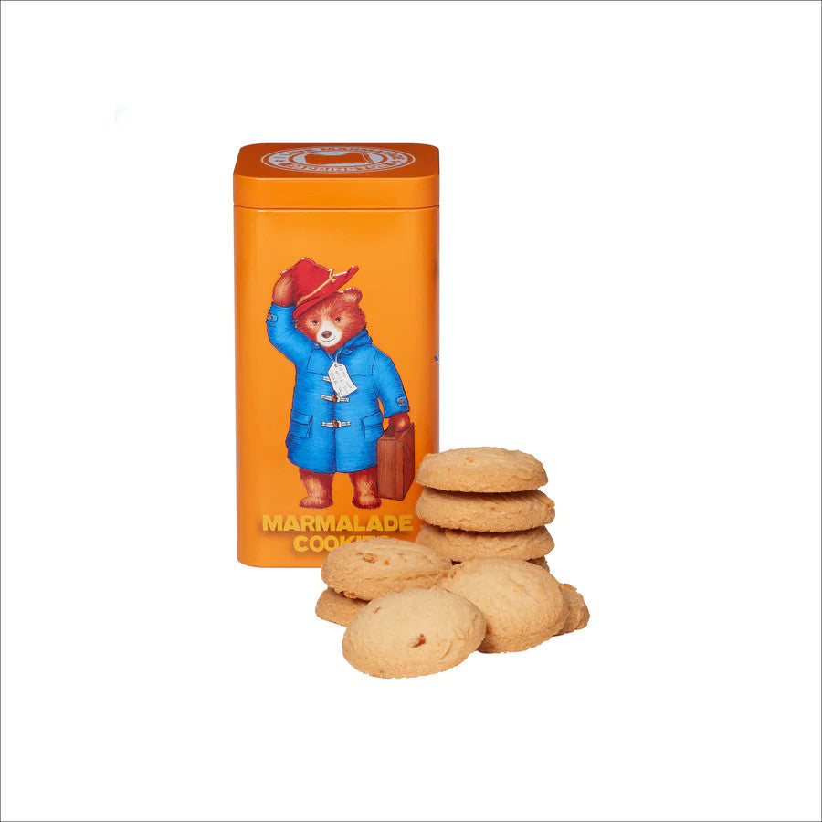 Paddington Bear Orange Marmalade Cookies Tin.  
