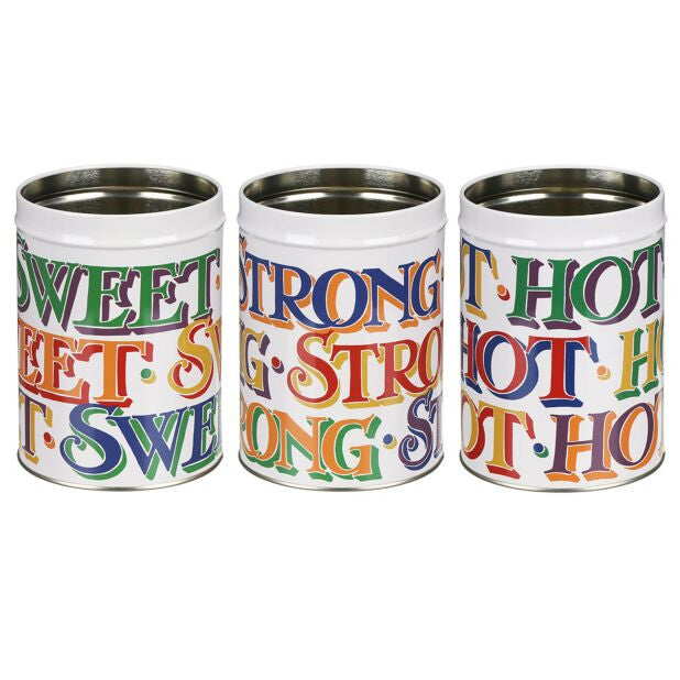 Emma Bridgewater Brighter World Set of 3 Round Caddies