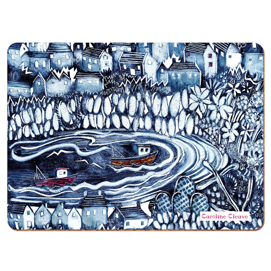 Fishing Village placemat by Caroline Cleave for Emma Ball