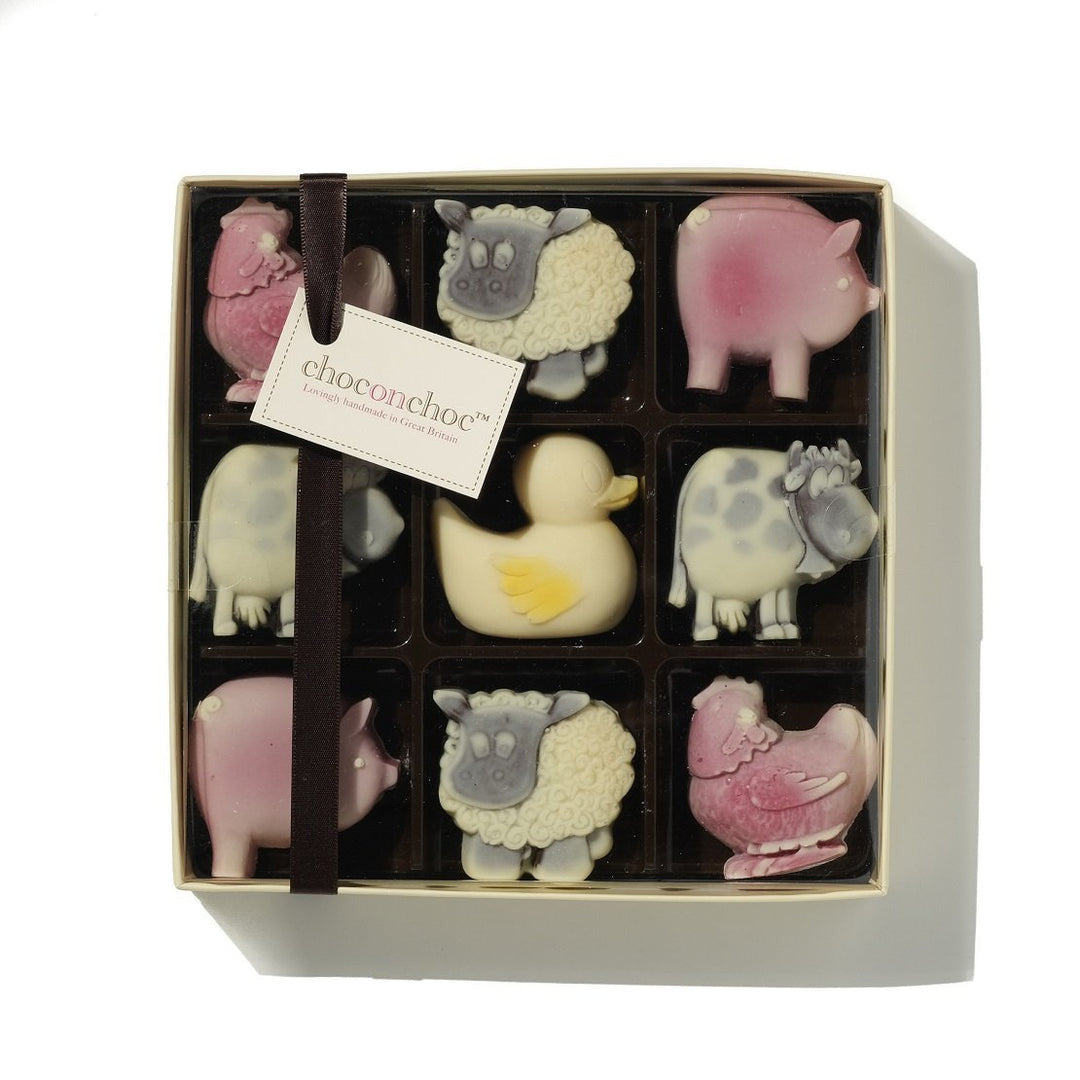 Chocolate Animals Farmyard Selection Box by Choc on Choc.