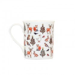 Alison Gardiner Winter Wildlife Mug.