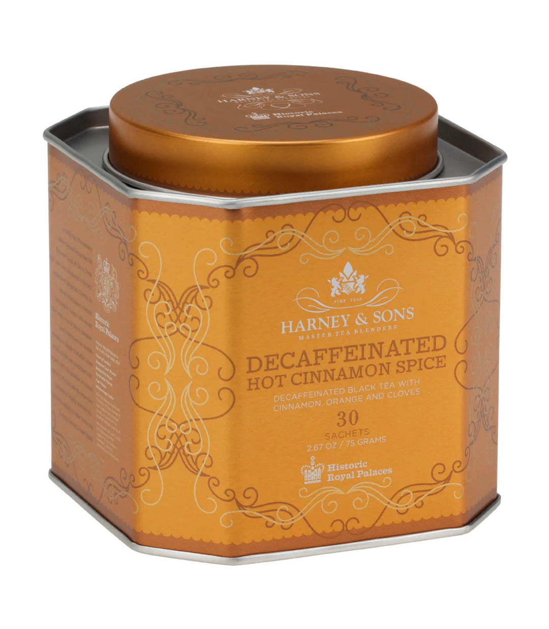 Decaf Hot Cinnamon Spice Tea by Harney & Sons.