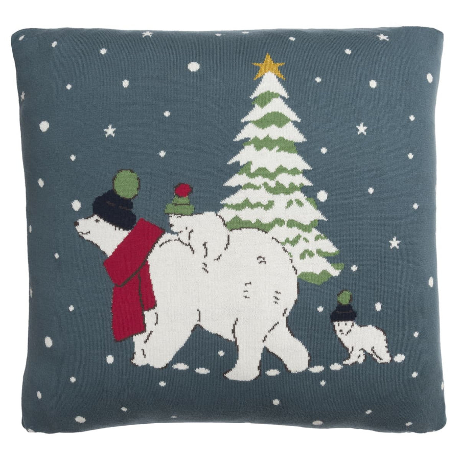 Sophie Allport Snow Seasont Knitted Statement Pillow