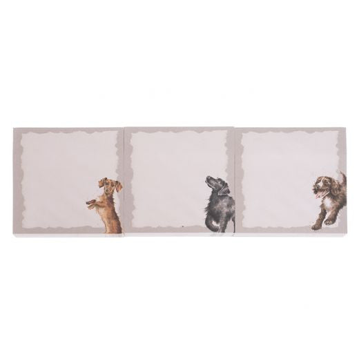 'A Dog's Life' Sticky Note Set by Hannah Dale for Wrendale Designs.