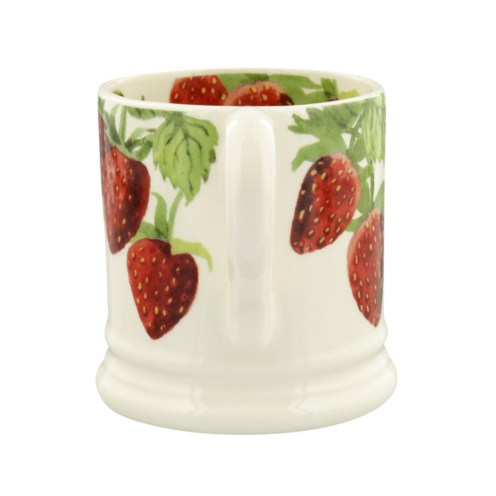 Emma Bridgewater Vegetable Garden Strawberries Half Pint Mug. Handmade in England. 