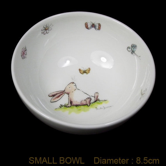 Meadow Bunny Mini Bone China Bowl