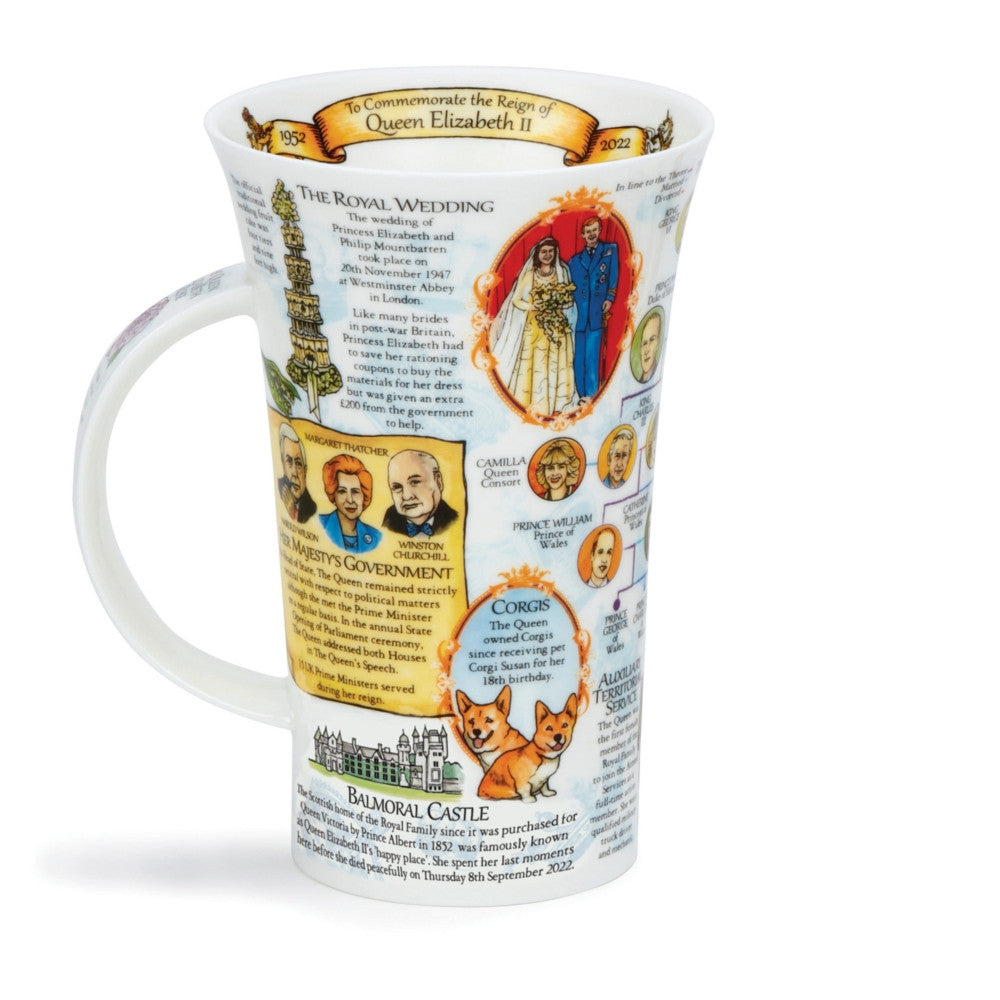 PRE-ORDER - Glencoe Life & Reign of Queen Elizabeth II Mug