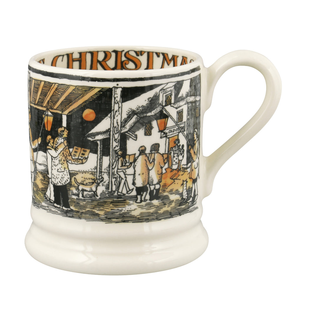 Emma Bridgewater Night Sky Christmas Caroling 1/2 Pint Mug