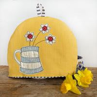 Cornish Narcissi Small Tea Cosy by Poppy Treffry.