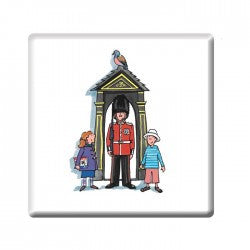 Alison Gardiner London Guardsman Coaster