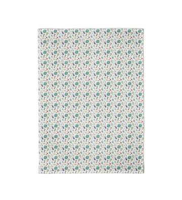 Emma Lawrence Rainbow of Vegetables Tea Towel Image