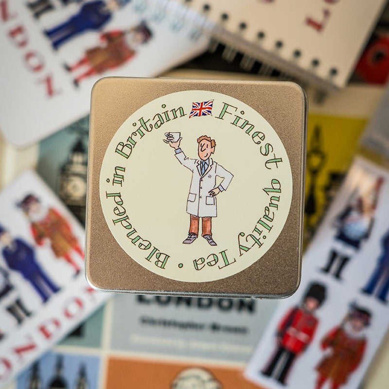 Alison Gardiner London Figures Tea Bags with Caddy