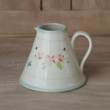 Susie Watson Handmade Apple Blossom Pitcher.