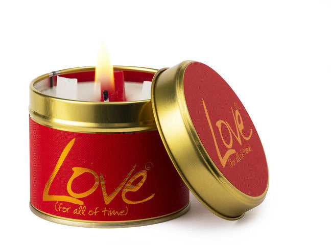 Love Scented Candle from Lily-Flame. Handmade in England