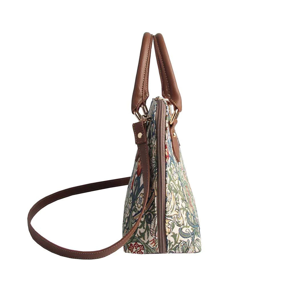 William Morris Golden Lily Convertible Bag.
