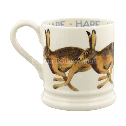 Emma Bridgewater Small Creatures Hare Half Pint Mug. Made in England