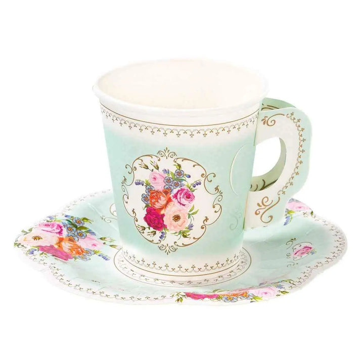 Truly Scrumptious Teacup & Saucer Set - 12 pack