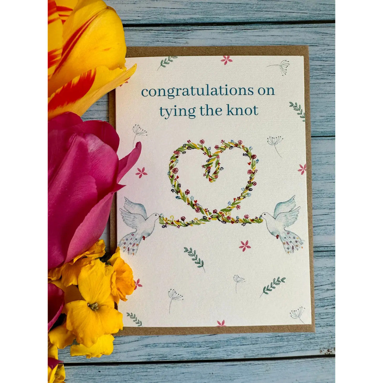 Congratulations on Tying the Knot Eco-card