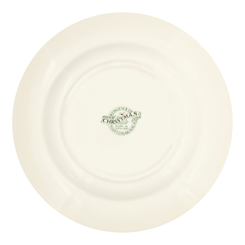 Emma Bridgewater Christmas Toast Roast Turkey10 1/2 in plate.