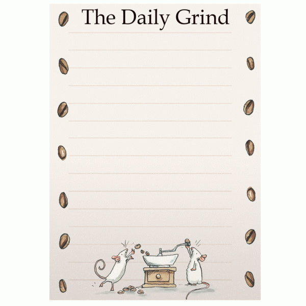 The Daily Grind Memo Pad by Anita Jeram.