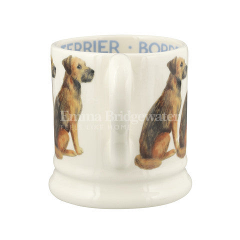 Emma Bridgewater Border Terrier Half Pint Mug. Made in England.