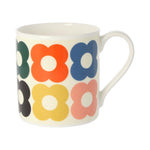 Spot Flower Fun Bone China Mug by Oral Kiely.
