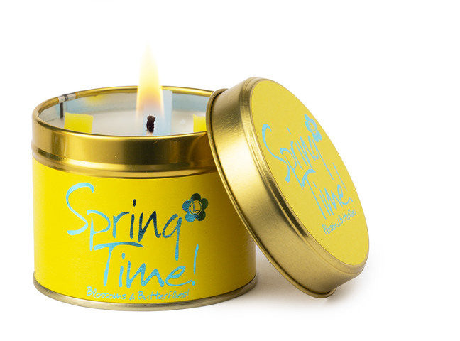 Springtime! Scented Candle from Lily-Flame. Handmade in England
