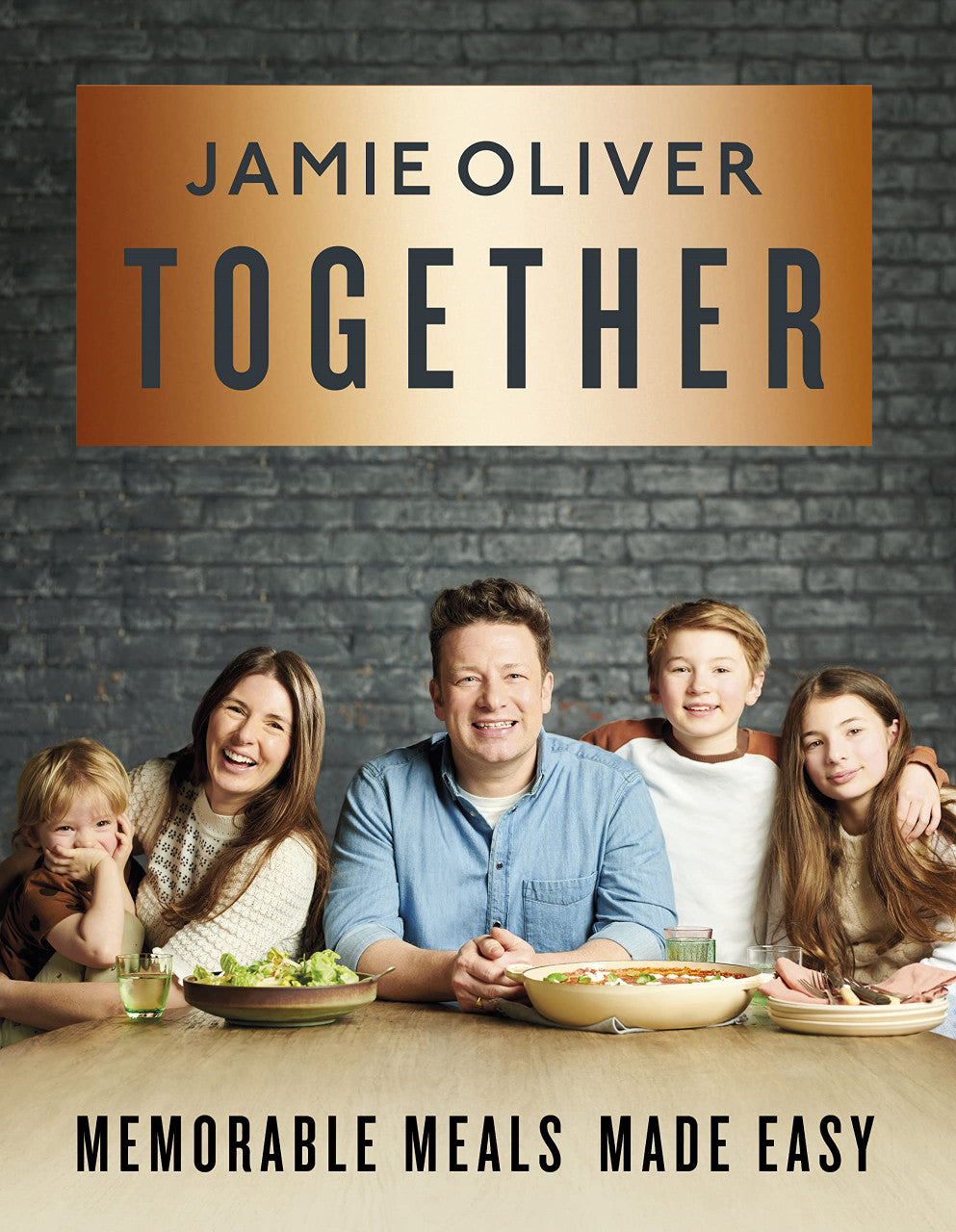 Jamie Oliver - Together hardback cook book. Memorable meals made easy.