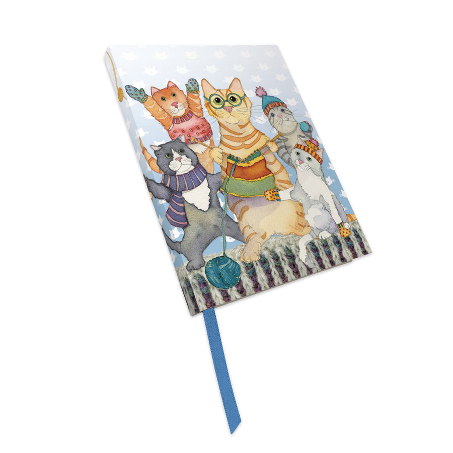 Emma Ball Kittens in Mittens Bound Notebook