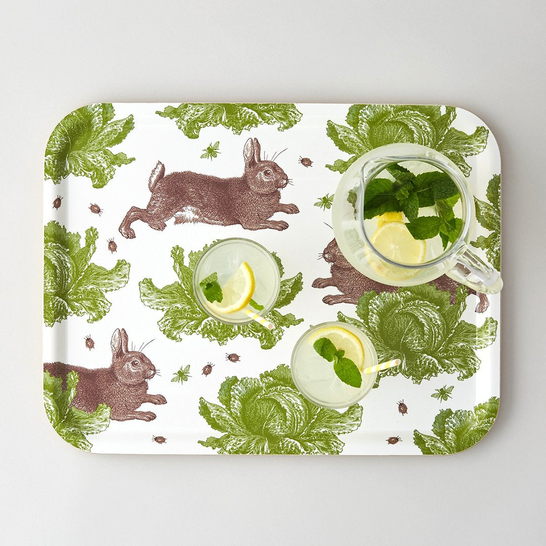 Thornback & Peel Rabbit & Cabbage Large Birch Tray