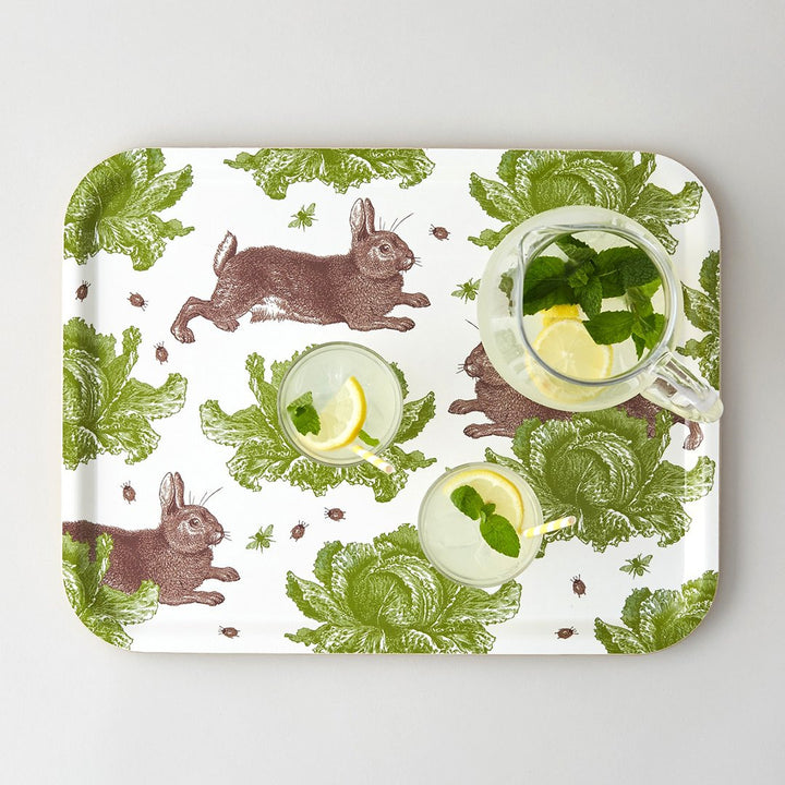 Thornback & Peel Rabbit & Cabbage Large Birch Tray