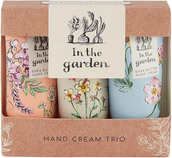 In The Garden Hand Cream Trio by Heathcote & Ivory