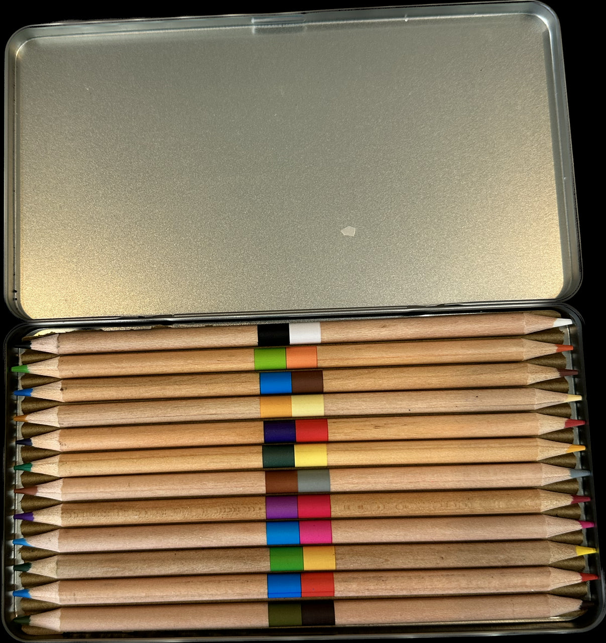 Coronation Union Jack Pencil Set Tin by Customworks.