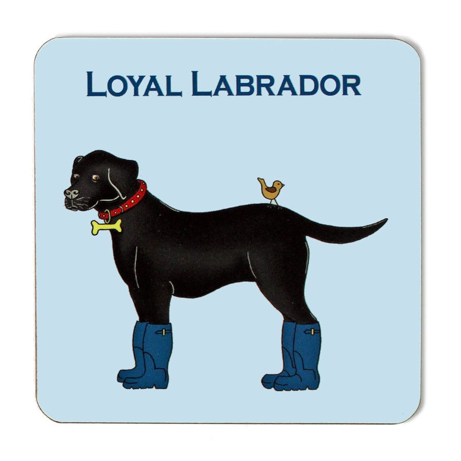 Emma Lawrence Loyal Labrador Coaster