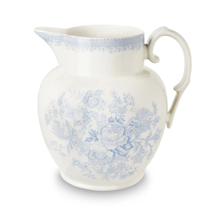 Blue Asiatic Pheasant Estrucan Jug (Large) by Burleigh