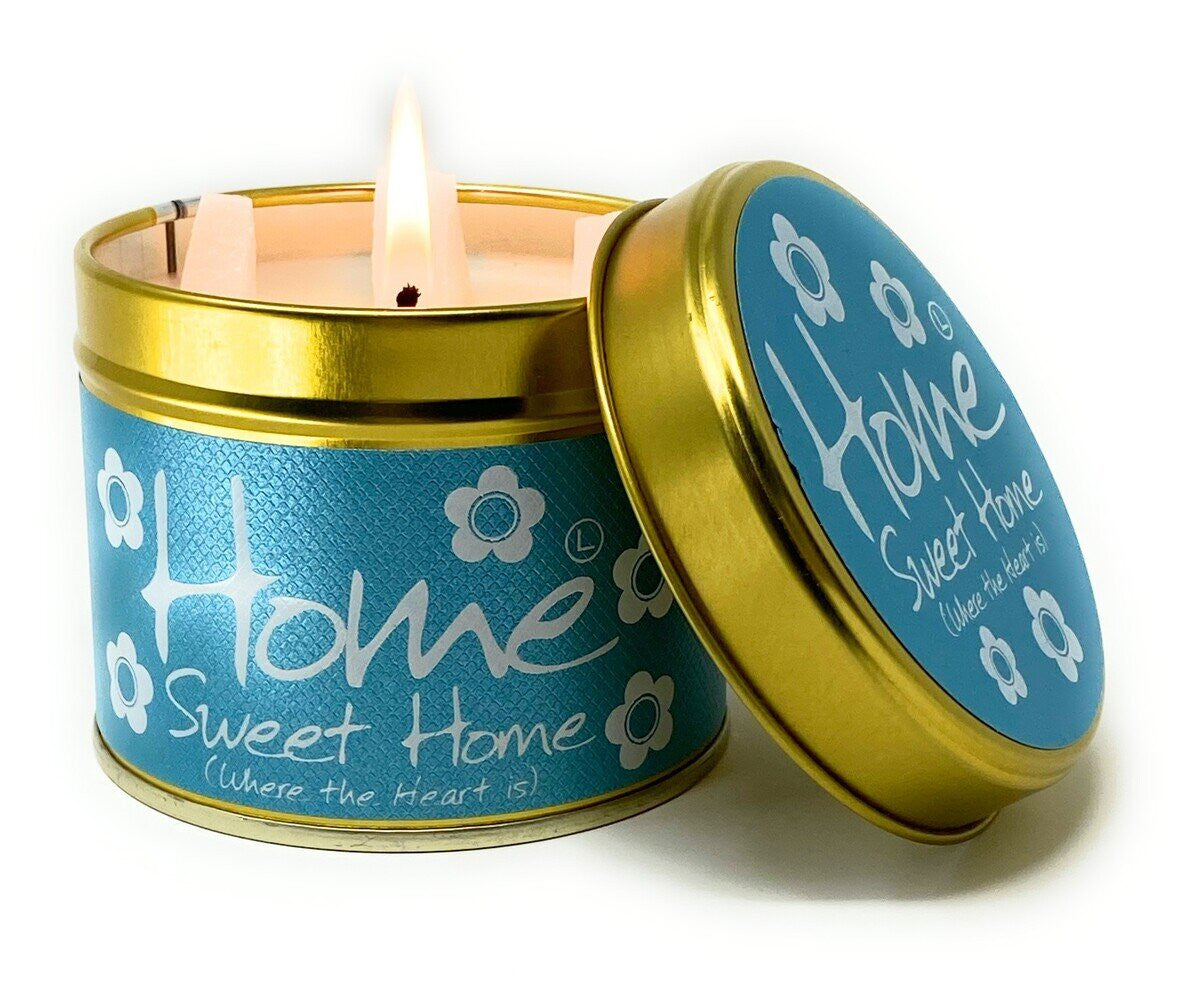 Home Sweet Home Scented Candle from Lily-Flame. Handmade in England