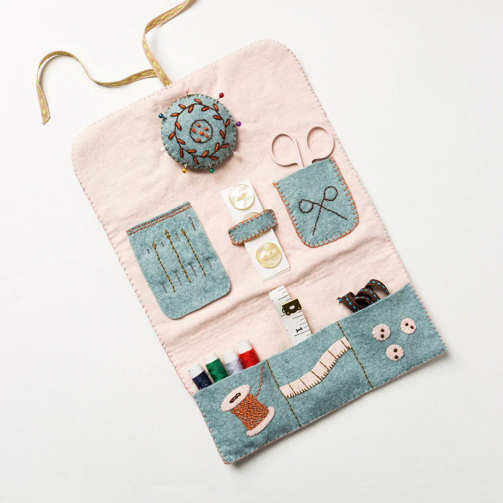 Sewing Roll Wool Mix Felt Craft Kit by Corinne Lapierre
