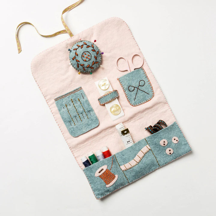 Sewing Roll Wool Mix Felt Craft Kit by Corinne Lapierre