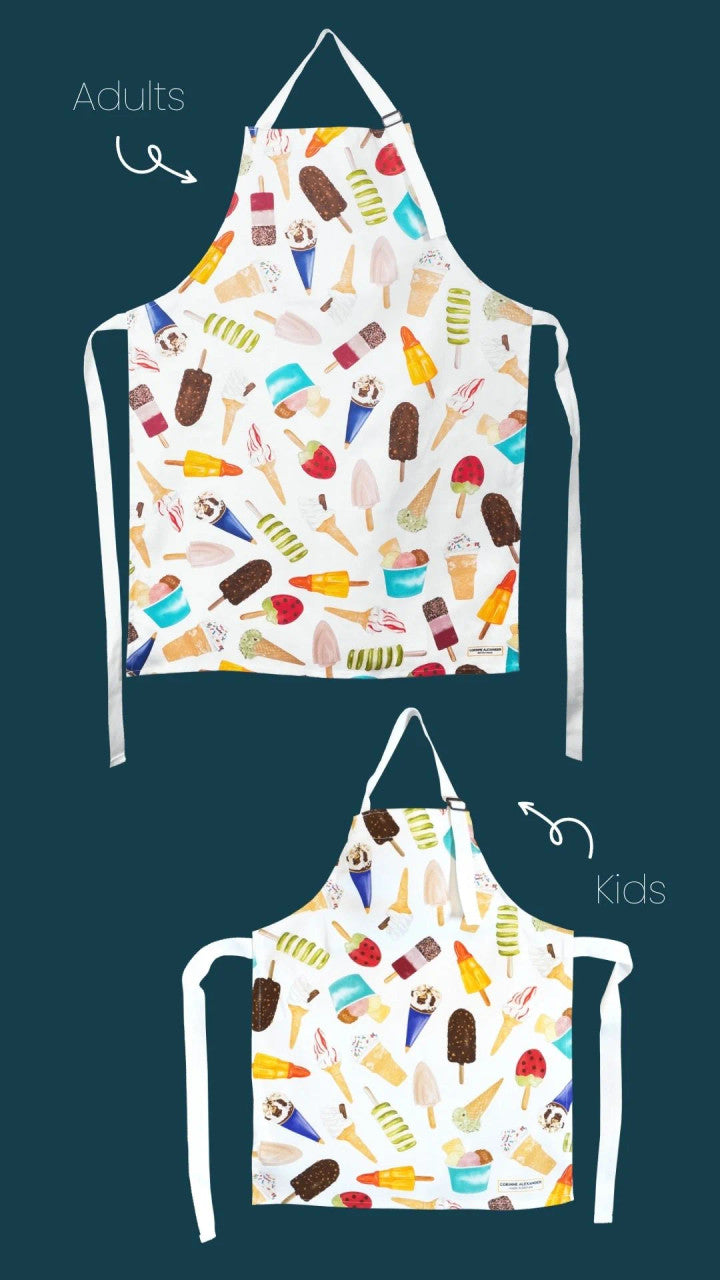 Ice Cream Apron by Corinne Alexander.