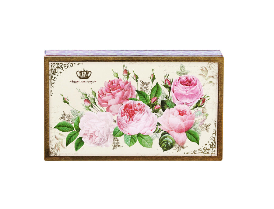 Nostalgia - Roses Hinged Lid Tin
