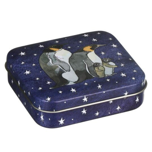 Emma Bridgewater Winter Animals Small Pocket Tins - Penguins