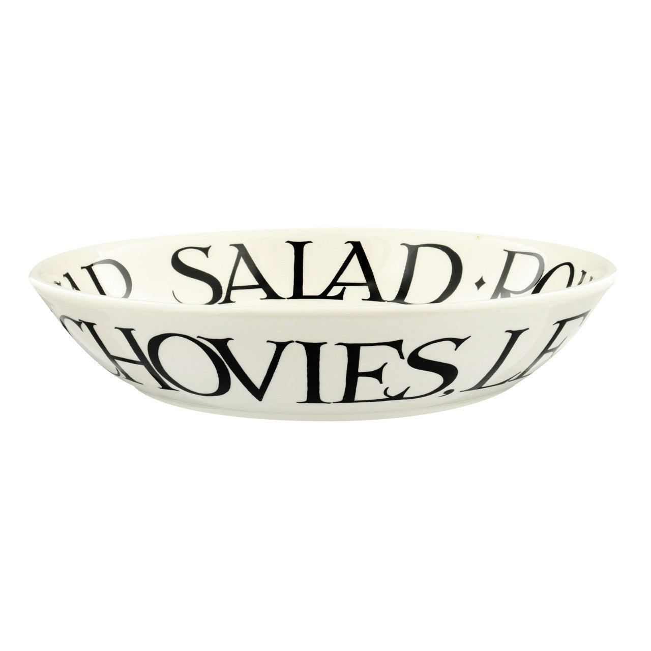 Emma Bridgewater Black Toast Caesar Salad Medium Pasta Bowl