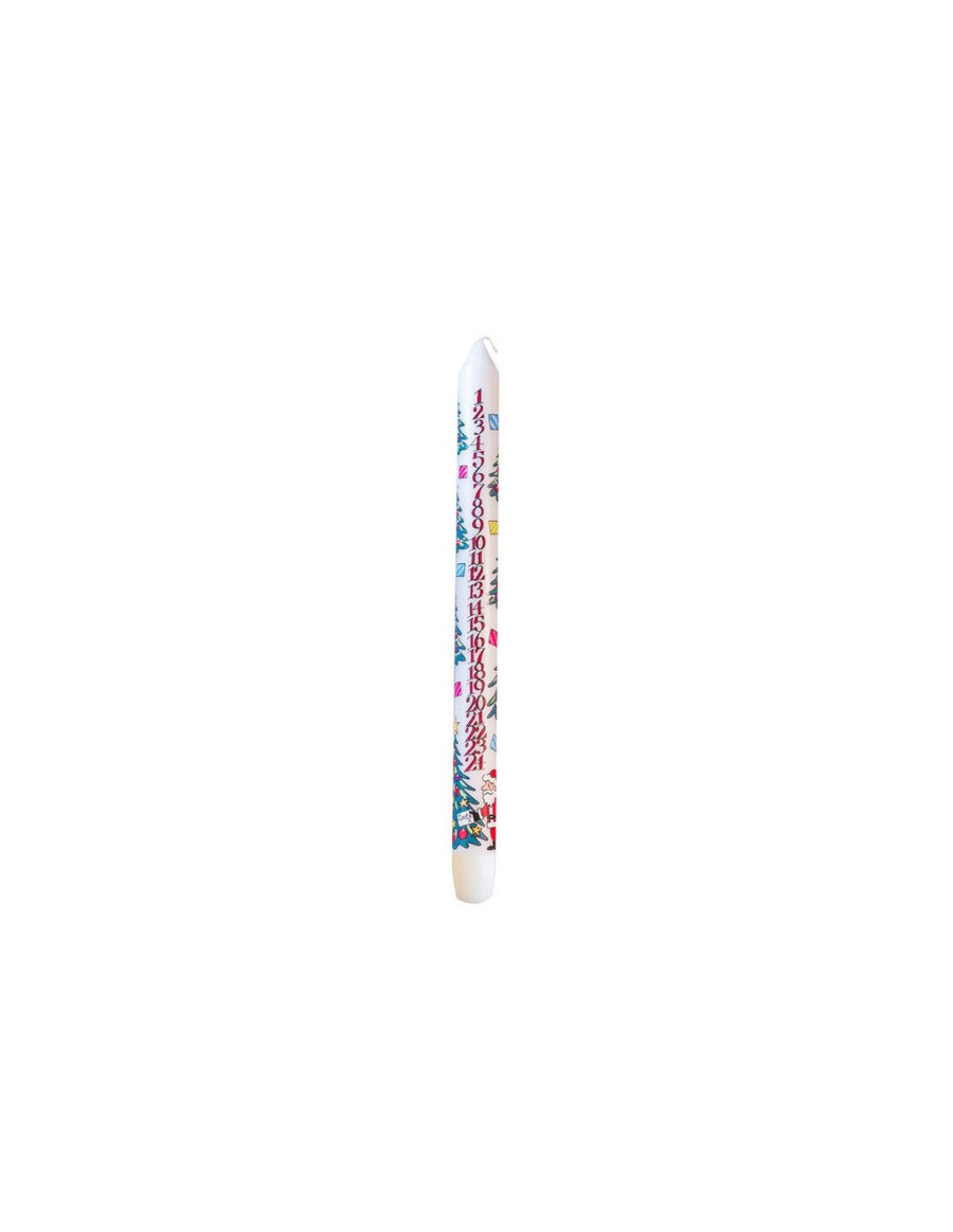 Alison Gardiner Christmas Trees Advent Candle