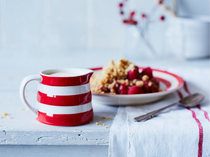 Cornishware 5oz Dreadnought Mini Jug - red