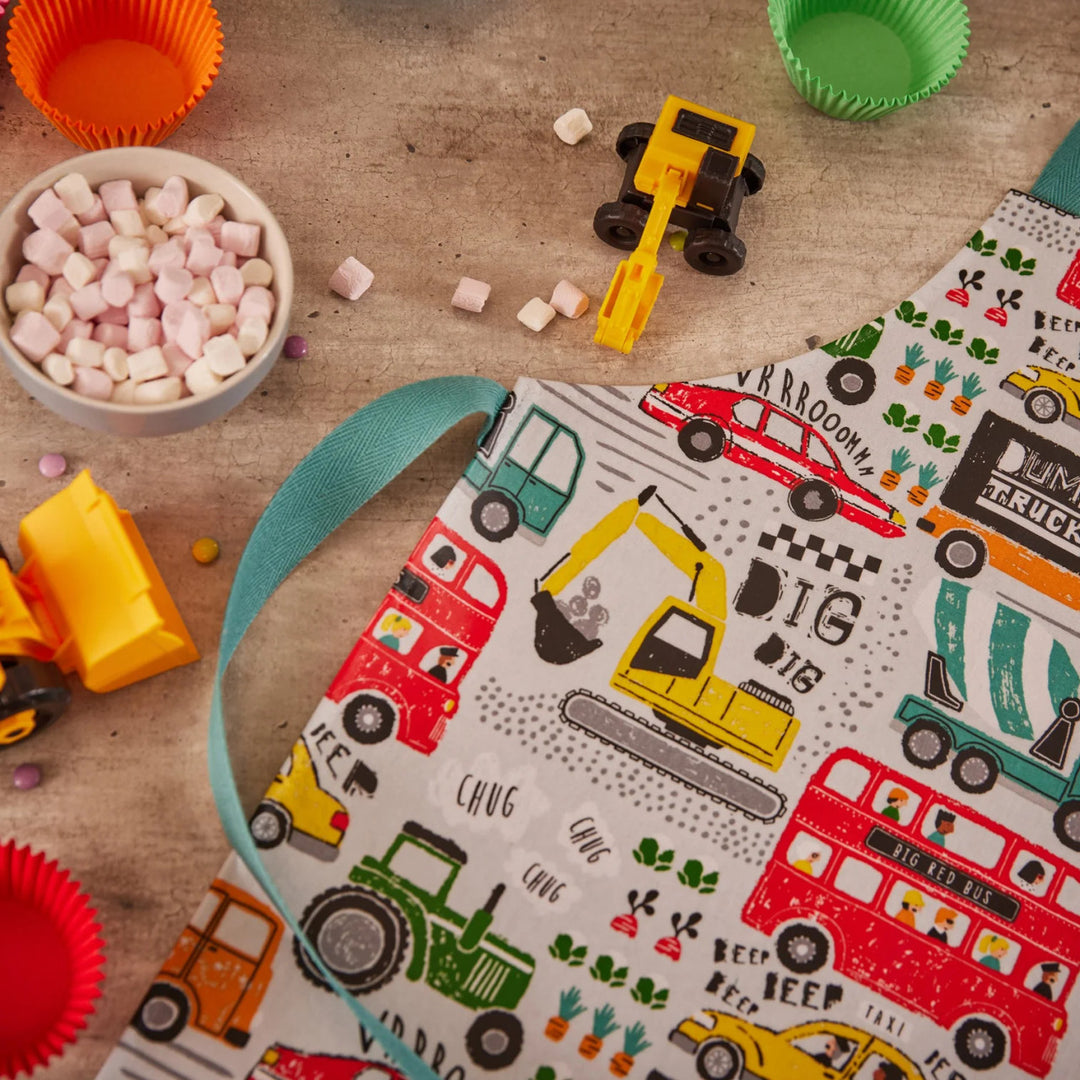 Just Keep Trucking PVC Kids Apron by Ulster Weavers