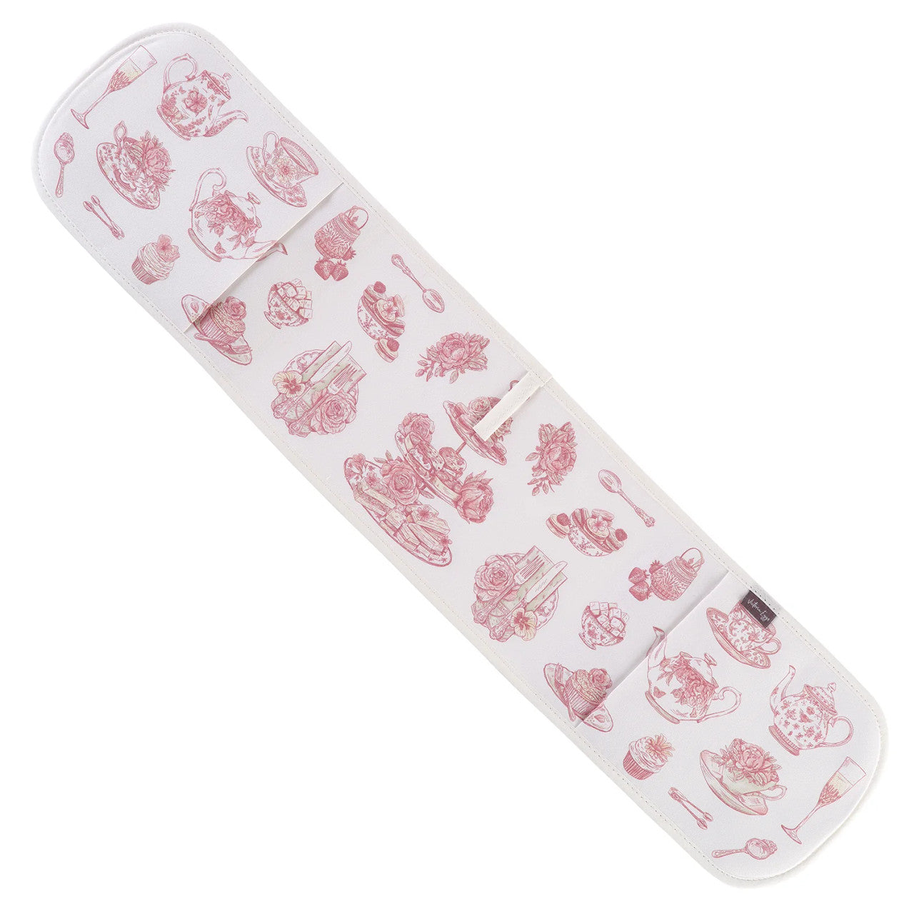 Afternoon Tea Double Oven Glove from Victoria Eggs. Made in England.