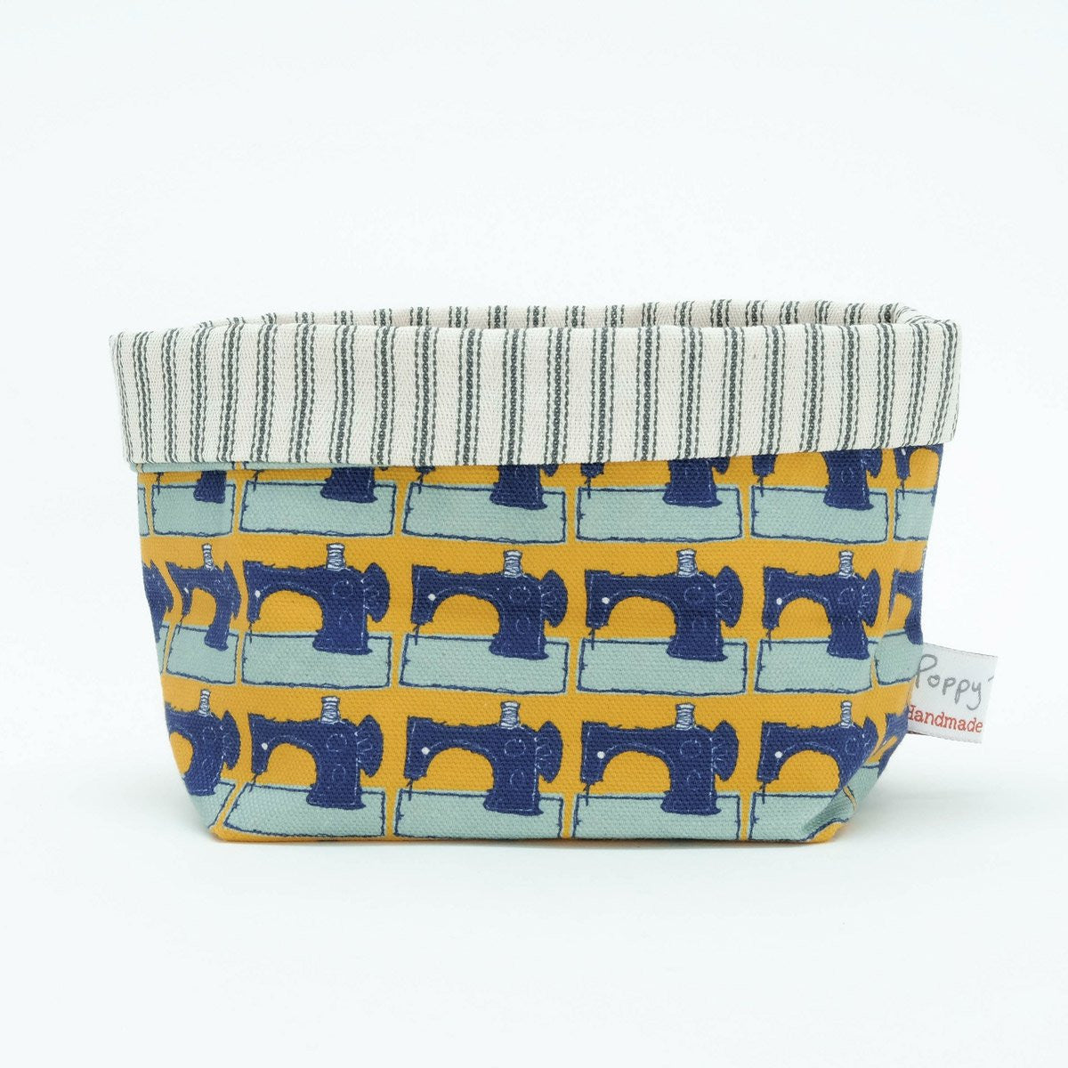 Poppy Treffry handmade small Sewing storage pot.