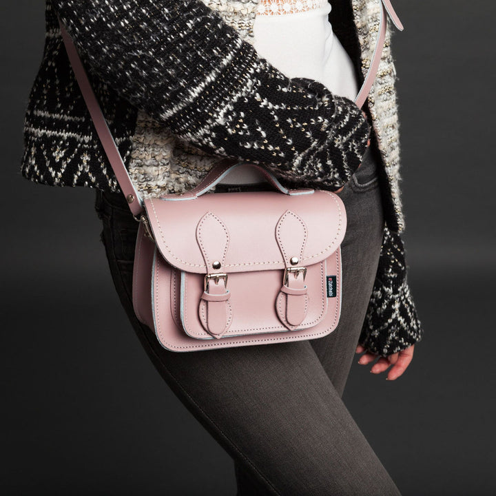 Handmade Leather Micro Satchel by Zatchels.