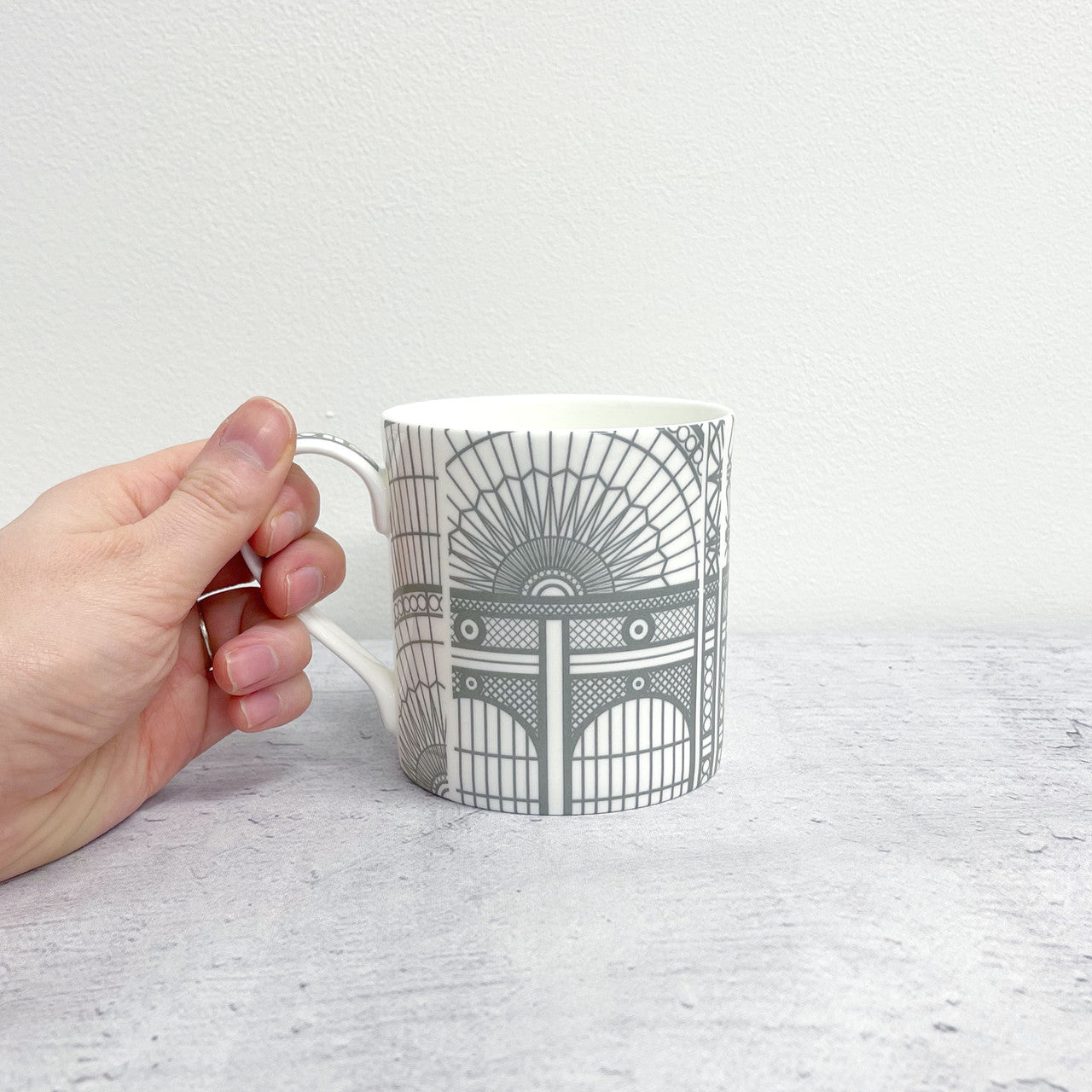 Alex Allday Architecture Fine Bone China Mug - Royal Opera House