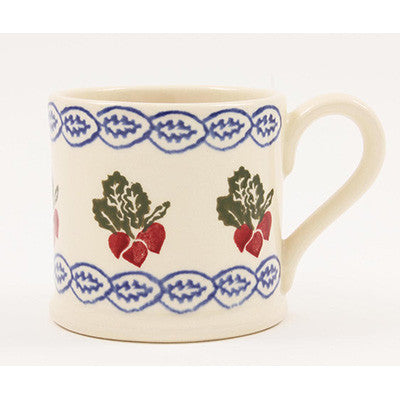 Brixton Pottery Radish handmade pottery mug